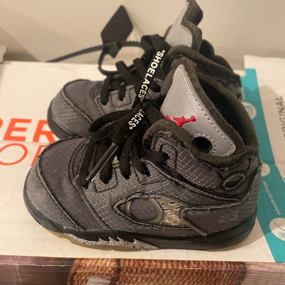 jordan 5 off white infant